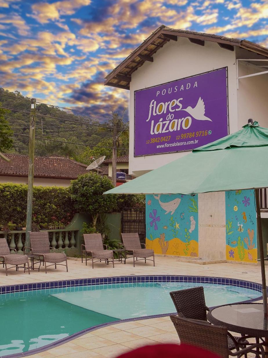 Pousada Flores Do Lazaro Otel Ubatuba Dış mekan fotoğraf