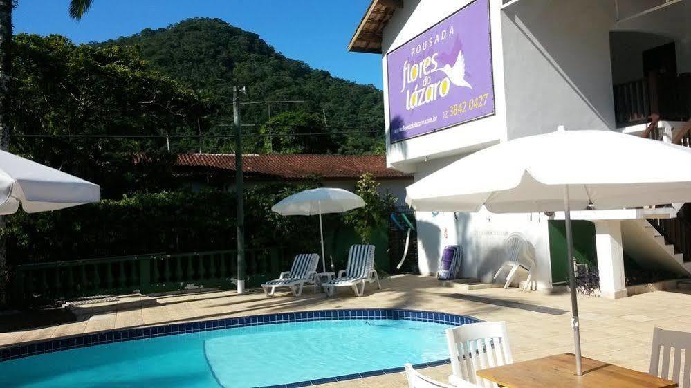 Pousada Flores Do Lazaro Otel Ubatuba Dış mekan fotoğraf